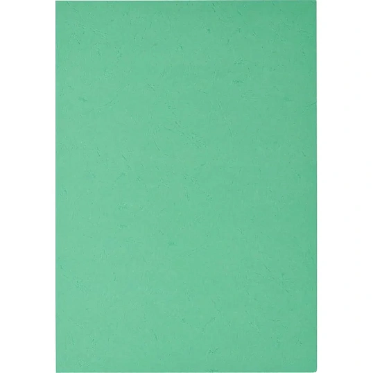 Обложки для переплета картонные Promega office зел.кожаА4,230г/м2,100шт/уп.