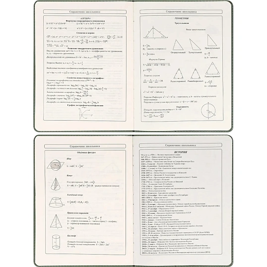 Дневник школьный 48л. ГЕРБ НА ЗЕЛЕНОМ, Д48-7801