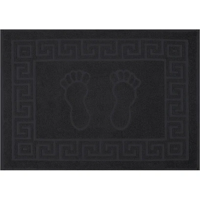 Полотенце махровое УЗБ Коврик, S  50х70 сер,137333