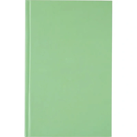Бизнес-тетрадь А5,80л,7БЦ мат.лам,тон.бл,кл, Attache Bright colours лайм