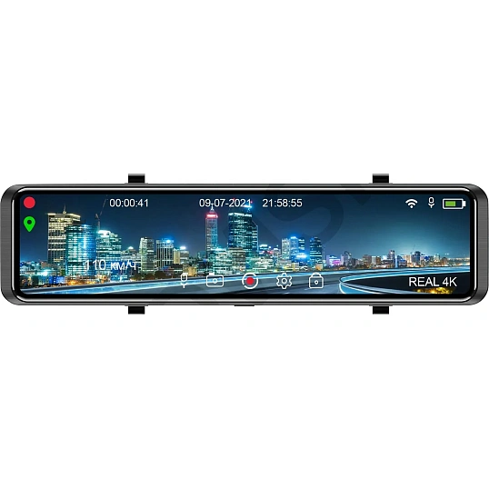 Автомобильный видеорегистратор -зеркало TrendVision TVMR4K MR-4K 4K GPS