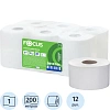 Бумага туалетная д/дисп Focus Eco Jumbo 1сл бел цел 200м 12рул/уп 5050784