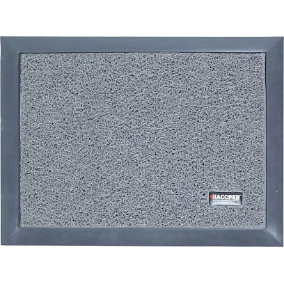 Коврик HACCPER Dezmatta с основой 47х60см серый de