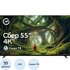 Телевизор Sber SDX-55U5500DBB, UHD