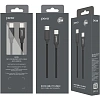 Кабель USB PERO DC-05 Type-C to Type-C, 3А, 60W, 2м, Black