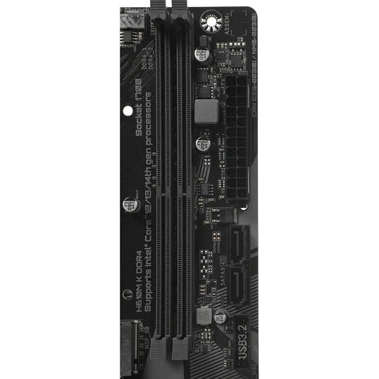 Материнская плата Gigabyte H610M K DDR4, s1700, H610, 2xDDR4, mATX
