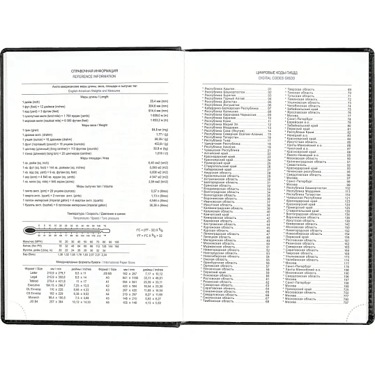Ежедневник недатированный черный,А5,148х218мм,176л,ATTACHE ВИВА