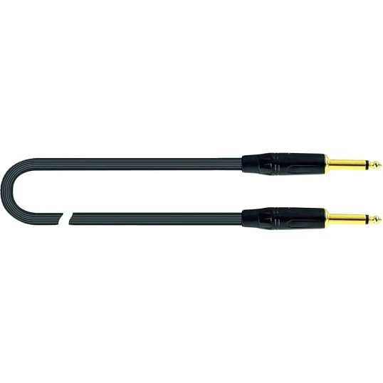 Кабель Quik Lok JUST JJ 3, инструментальный, 3м, Mono Jack черн (JUST JJ 3)