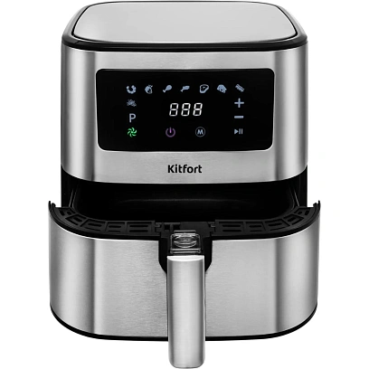 Аэрогриль Kitfort KT-2228,1700вт, 5,5л, сенсор