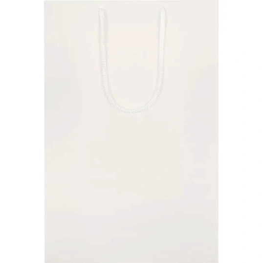 Пакет подарочный бумажный Porta, средний, натур. белый, 23х35х10см,15837.61