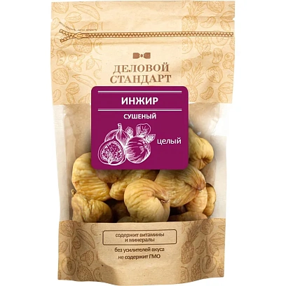 Инжир Деловой Стандарт сушеный, 200г