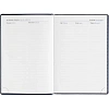 Ежедневник датированный 2026, синий, А5, 148x218 мм, 352 стр,АТТАСНЕ Agenda