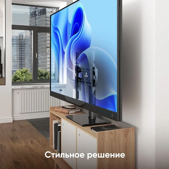 Подставка для ТВ ONKRON PT4  26-55, макс 35кг, черная