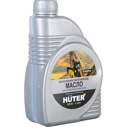 Масло 5W-30 Huter синтетическое для четырехтактных двигателей, 1 л 73/8/1/2