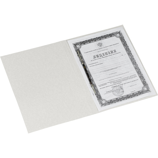 Скоросшиватель картон. ДЕЛО 380г/м2 мелован 1496186, 1496143, 1496162