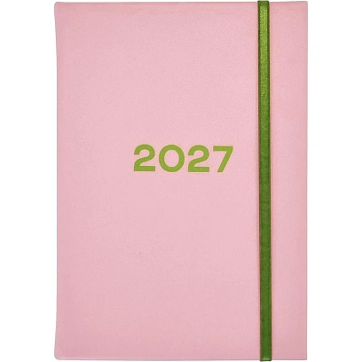 Ежедневник датированный 2027 IF 140x200мм 176л тверд с рез Цвет I1917/pink