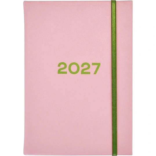 Ежедневник датированный 2027 IF 140x200мм 176л тверд с рез Цвет I1917/pink