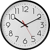 Часы настенные, модель 76, размер 305 Х 50 мм, пластик, чёрный, 76770783