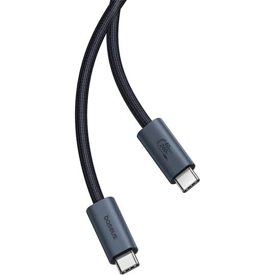 Кабель Baseus USB-C->-C 240W FS2 1m черный