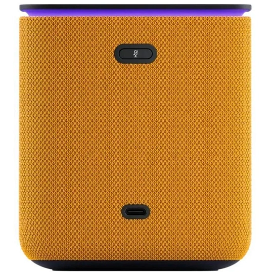Умная колонка Яндекс Станция Миди с Алисой с Zigbee, оранж (YNDX-00054ORG)