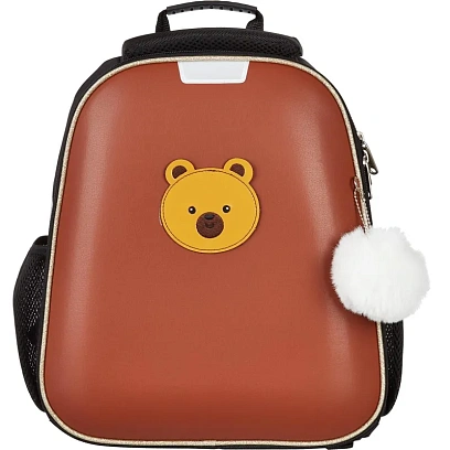 Ранец Комус Класс Мордочки Мишка, 2 отд., эргоном. спинка