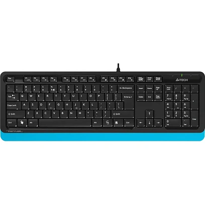 Клавиатура A4Tech Fstyler FK10 черный/синий USB