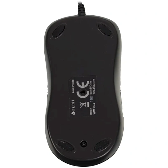 Мышь компьютерная A4Tech V-Track Padless (OP-560NU) черн оптич 1200dpi/3but