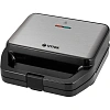Вафельница Vitek VT-2626 850Вт черный/серебристый