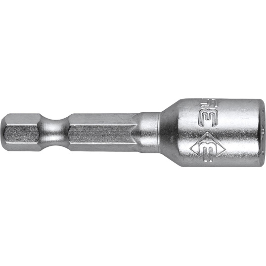 Бита с торцевой головкой ЗУБР магнит. 1/4'',Cr-V, 6х45мм, 2шт.(26392-06-02)