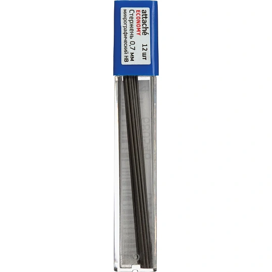 Стержень микрографический 0,7 HB 12 грифелей