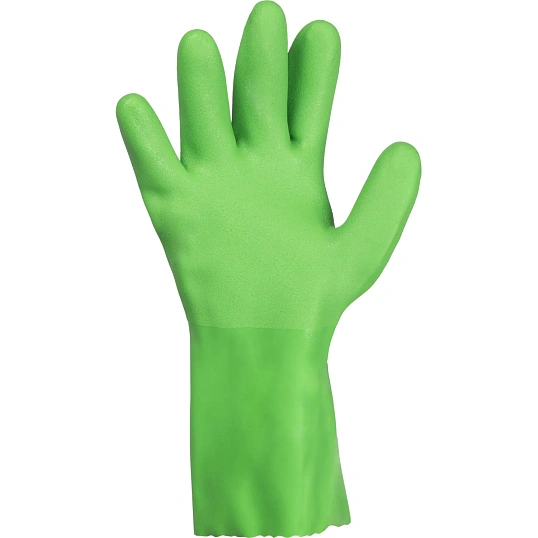 Перчатки TOPFORT КЩС МБС хлопк. с ПВХ покр. Профхим ПВХ р. 9