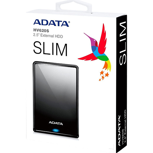 Портативный HDD ADATA HV620S, 4TB, 2,5, USB 3.1, AHV620S-4TU31-CBK