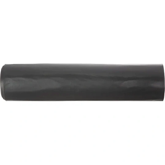 Мешки для мусора ПВД 60л 45мкм 25шт/рул черные 60x70см Luscan