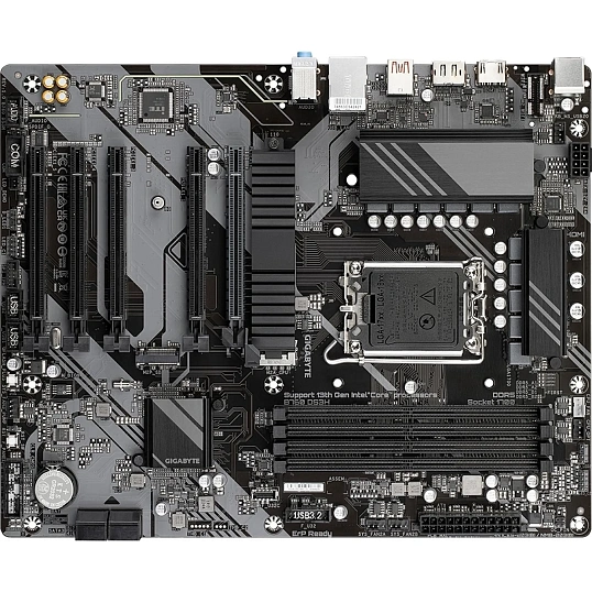 Материнская плата Gigabyte B760 DS3H s1700 Intel B760 4xDDR5 ATX