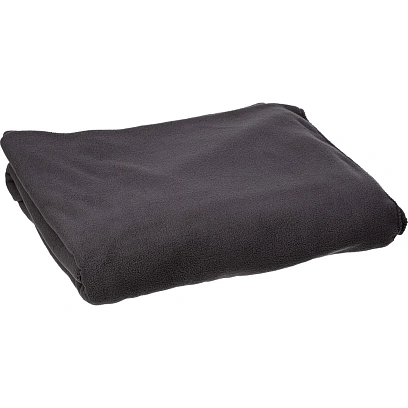 Плед флис 220 гр/м2 150х200, графит, 10 шт/уп