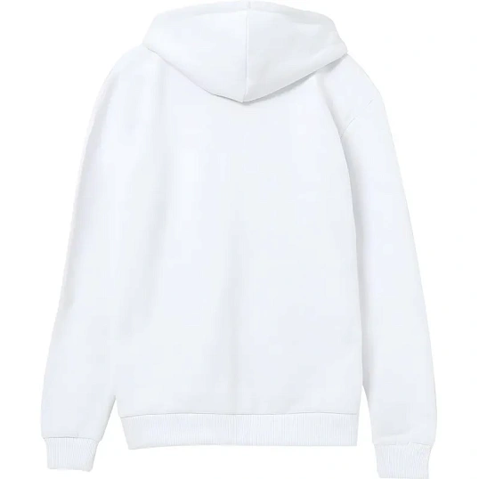 Толстовка на молнии с капюшоном Siverga 2.0,белая, L