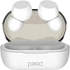 Наушники Pero TWS07 Invisible White, bluetooth