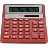 Калькулятор настольный ПОЛН.Attache AF-888,12р,дв.пит,204x158мм, темно-крас