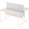 Экран к столам Комус Мебель К-Loft 241P002 1312х16х500 белый