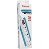 Сетевой фильтр Buro 600SH-5-W 5м (6 розеток) белый