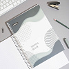 Бизнес-тетрадь Attache А4,80л,облиц. картон Графити