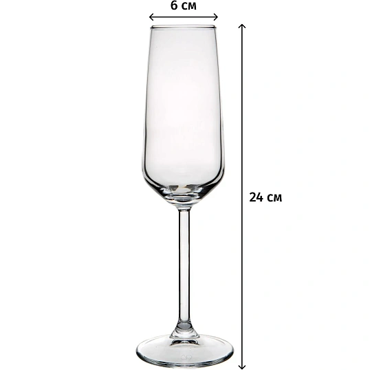 Набор бокалов АЛЛЕГРА 4 шт.195 мл