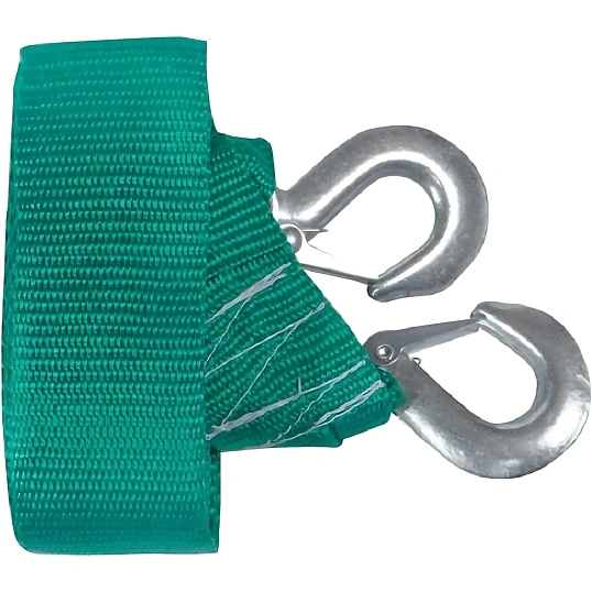 Трос буксировочный STVOL лента 5 т, 4 м, 2 крюка термопакет (STBT0502)