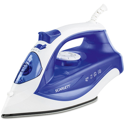 Утюг SCARLETT SC-SI30K23, 2200Вт, синий