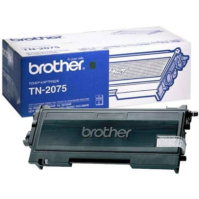 Тонер-картридж Brother TN-2075 чер. для HL-2030/2040/2070