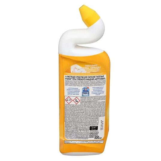 Средство для сантехники Туалетный Утенок чистящее ср-во Цитрусовый 500мл