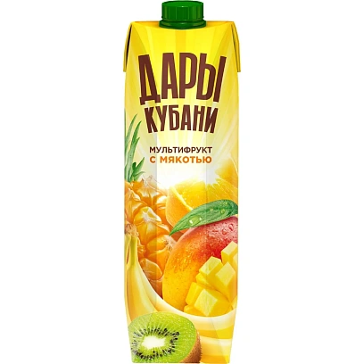 Нектар Дары Кубани мультифруктовый 0,95л
