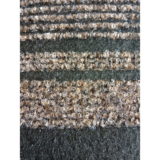 Коврик входной грязезащ ворс дорожка 90x1000см темно-корич-черн FL1000LA-08