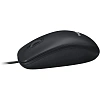 Мышь компьютерная Logitech USB  WIRED M100R DARK/GREY (910-006765)