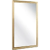Зеркало МГЛ_настенное Комус Мебель 120К (400x600) багет ПВХ бежев.косичка